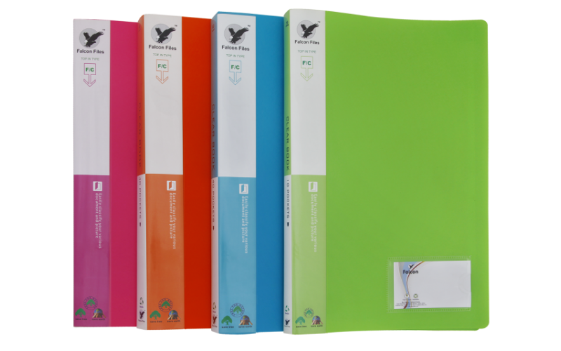 Buy Falcon Trendy Display Book A4 60 Pockets online ShaanStationery